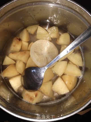 黄桃糖水的做法步骤：5