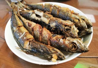香煎花仙鱼的做法步骤：6