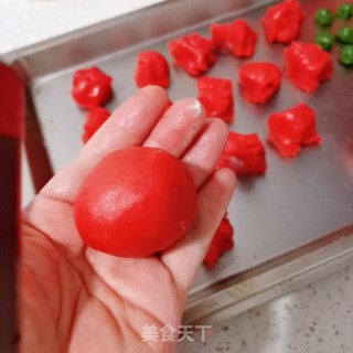 柿子月饼的做法步骤：6