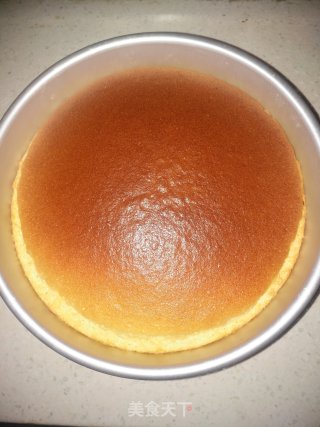 八寸戚风蛋糕的做法步骤：15