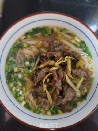 酸菜牛肉面的做法步骤：11