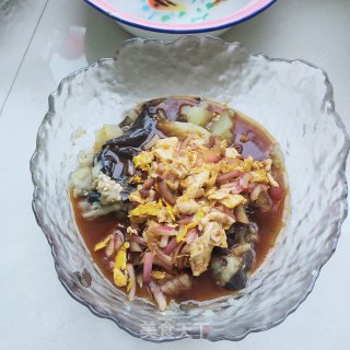 鸡蛋酱拌茄子蒸土豆的做法步骤：10