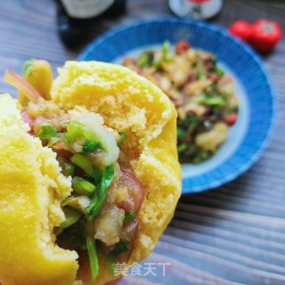 鸡蛋酱拌茄子蒸土豆的做法步骤：14