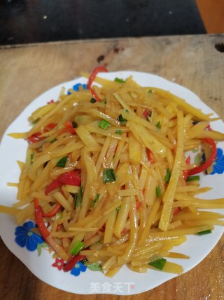 酸辣土豆丝的做法步骤：9