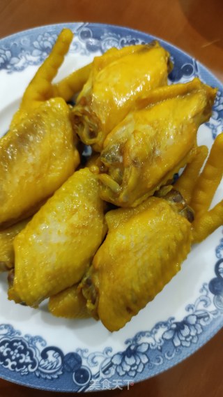 盐焗鸡翅鸡爪的做法步骤：11
