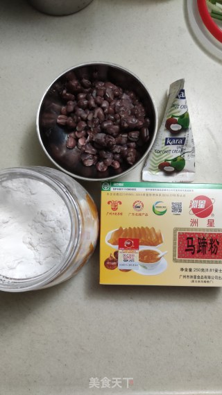 红豆椰汁砵仔糕的做法步骤：1
