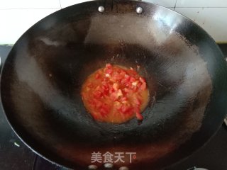 番茄鸡蛋炒虾仁的做法步骤：3