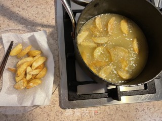 原味炸薯角的做法步骤：4