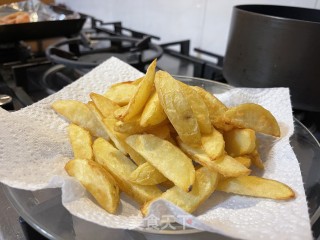 原味炸薯角的做法步骤：5