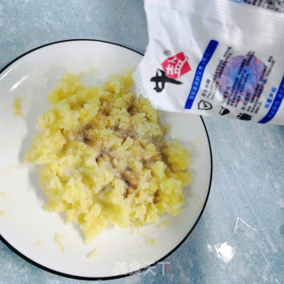 超级拉丝的芝士土豆泥教程来了！的做法步骤：5