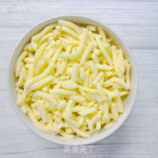 超级拉丝的芝士土豆泥教程来了！的做法步骤：7