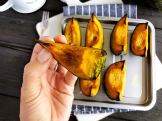 炼乳烤南瓜的做法步骤：8