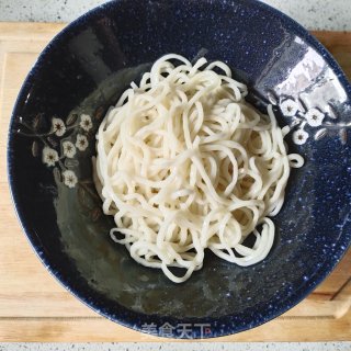 鸡蛋酱拌面的做法步骤：12