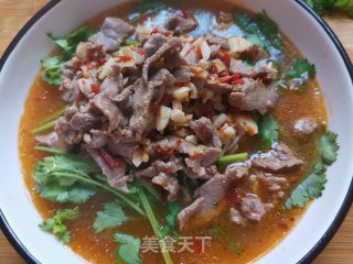 麻辣水煮牛肉的做法步骤：9