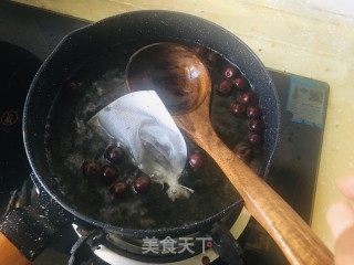 野生酸枣奶茶的做法步骤：3
