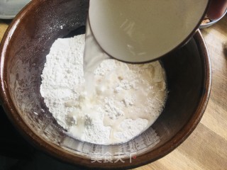 芝麻糖酥烤饼的做法步骤：2