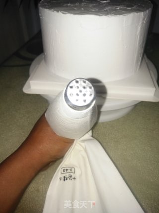 鸟巢水果蛋糕的做法步骤：13