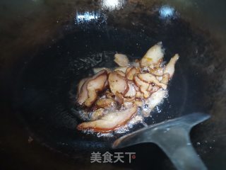 韭菜花炒鸡胸肉的做法步骤：4