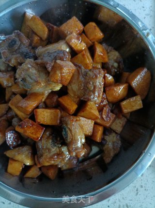 芋头排骨饭的做法步骤：8