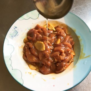 孜然牙签肉的做法步骤：4