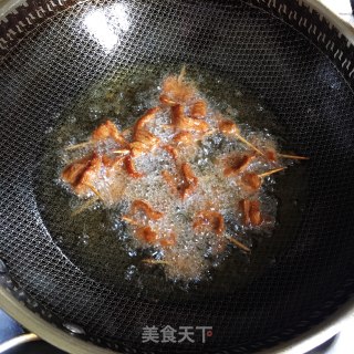 孜然牙签肉的做法步骤：9