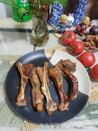 烤扇骨的做法步骤：11