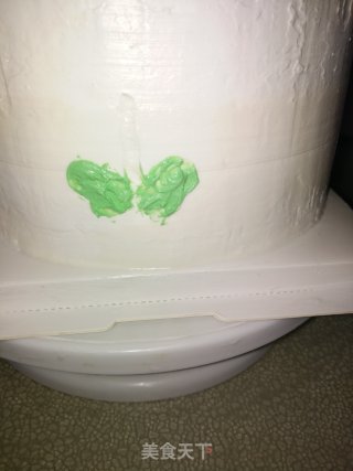 刮刀雕花蛋糕的做法步骤：18