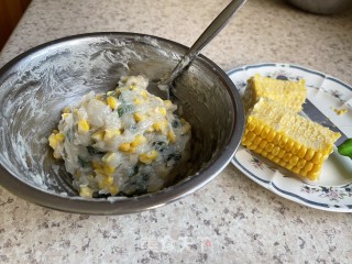 香煎虾饼的做法步骤：4