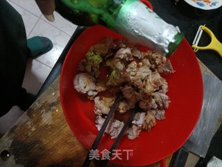 爆炒鸭架的做法步骤：3