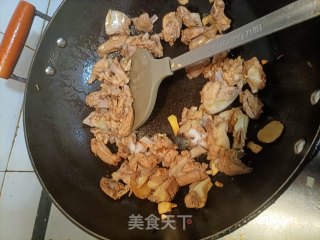 爆炒鸭架的做法步骤：7