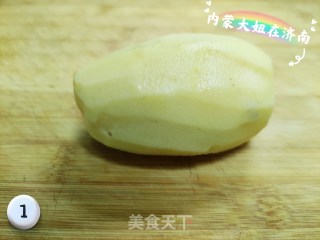 香煎土豆丝饼的做法步骤：1