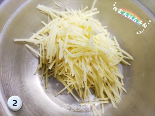 香煎土豆丝饼的做法步骤：2