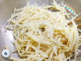 香煎土豆丝饼的做法步骤：4