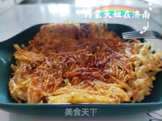 香煎土豆丝饼的做法步骤：10