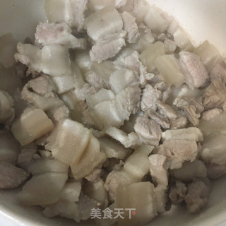 五花肉炒土豆片的做法步骤：5