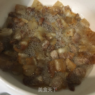 五花肉炒土豆片的做法步骤：6