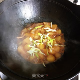 肉丝烧冬瓜的做法步骤：4