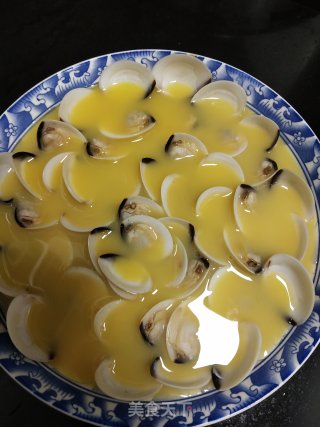 鲜嫩顺滑的白贝蒸鸡蛋的做法步骤：5