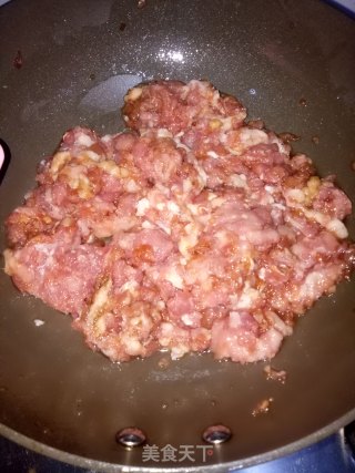 豆角猪肉馅包子的做法步骤：4