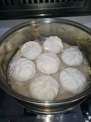 豆角猪肉馅包子的做法步骤：7
