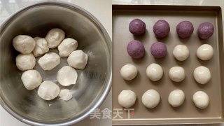 芋泥米月饼的做法步骤：7