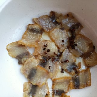 腊肉炖紫芸豆的做法步骤：8