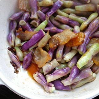 腊肉炖紫芸豆的做法步骤：11