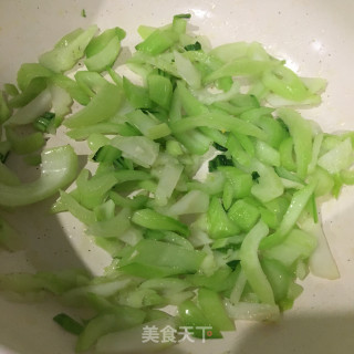 鸡蛋青菜拌面的做法步骤：7