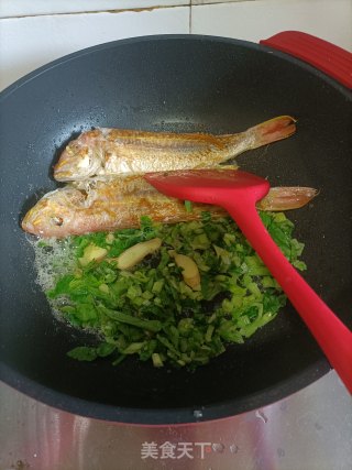 香芹焖红杉鱼的做法步骤：3