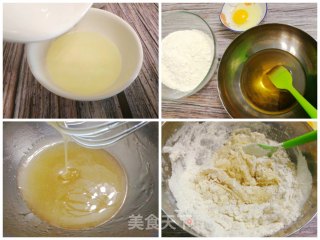 香甜不腻，无添加剂的芝麻红豆松子仁月饼的做法步骤：6
