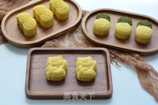 奶香绿豆糕的做法步骤：23