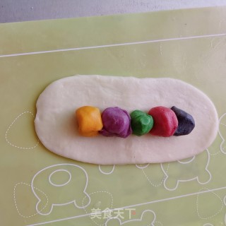 彩色蛋黄酥的做法步骤：10