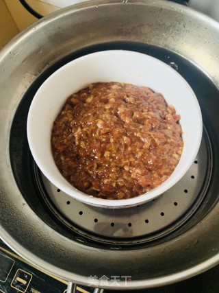 豆腐蒸肉的做法步骤：6