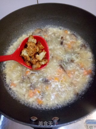 香菇胡萝卜疙瘩汤的做法步骤：7